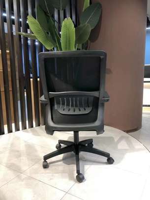 OFFICE CHAIR: Black High Back Office Chair image 3