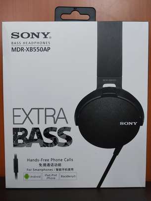 Sony XB550AP Extra Bass On-ear Headset/Headphones image 1