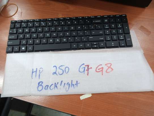 HP 250 G7 255 G7 15-DA Keyboard with backlit image 2