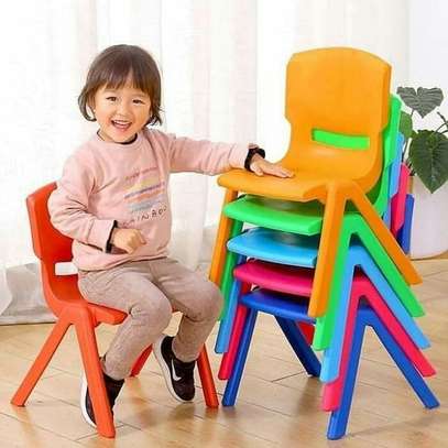 Kindergarten Plastic Chairs image 5