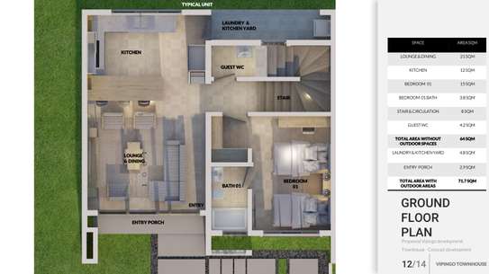 3 Bed Townhouse with En Suite in Vipingo image 14