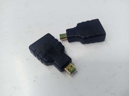 HDMI To Micro HDMI Adapter Female To Male Converter Extender image 1