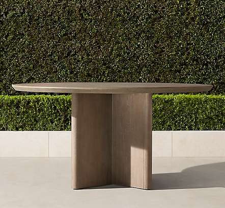 Modern Design Luxury Wood Garden Dining Table image 8