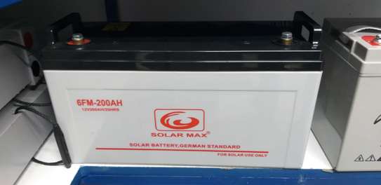 Solarmax 6FM 200ah 12v Solar Battery image 1