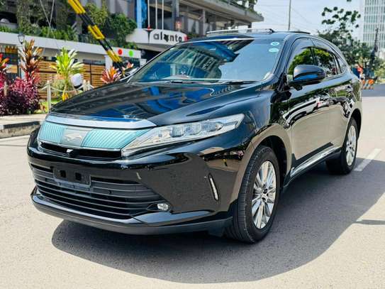 Toyota Harrier hybrid 2000cc petrol 2018 model black color image 4