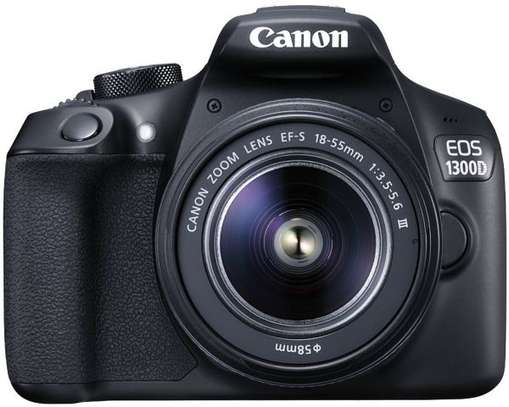 Canon EOS 1300D 18 MP DSLR Camera 18-55mm DSLR Camera Black image 2