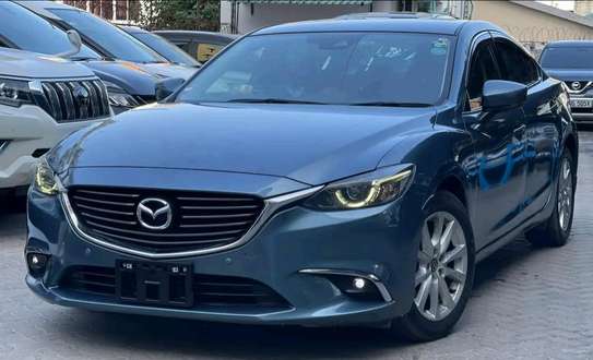 Mazda Atenza Petrol saloon Sky blue 2017 image 3
