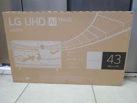 LG 43" SMART UHD 4K UQ75006 LED TV image 3