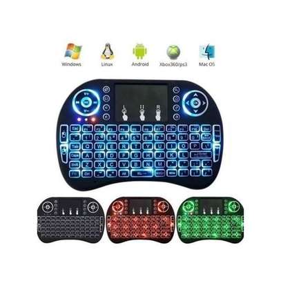Wireless Mini Keyboard With Mouse Touchpad image 1