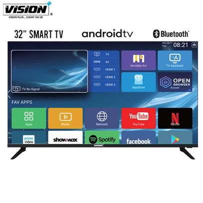 Vision Plus 32 Inch, BLUETOOTH, FRAMELESS, SMART ANDROID TV image 1