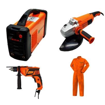 Combo Kit: Welding Machine 200a + Grinder 9"+ Drill 13mm image 1