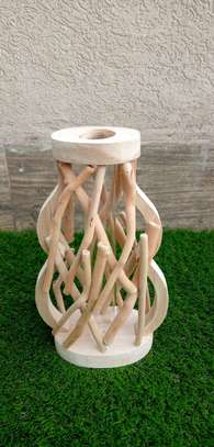 Wooden flower vases image 3