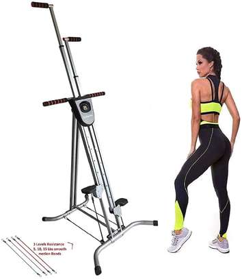 X-Factor Vertical Climber 6.0 Stair Stepper Climbing Machine Home Gym Exercise Workout Full Body Fitness Cardio Training Adjustable w LCD Display image 1