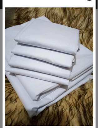Pure cotton white bedsheets image 2