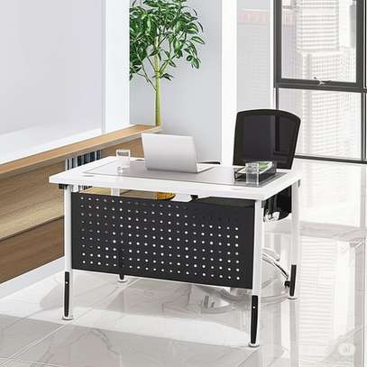 Office Table: Minimalist Foldable Premium Finish Desk Table image 1