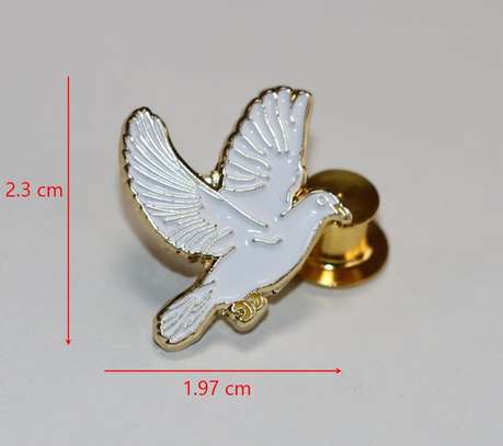 Dove of Peace Lapel Pin Badge image 6