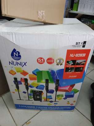 Nunix 5.1  9090B home theatre speaker system image 1