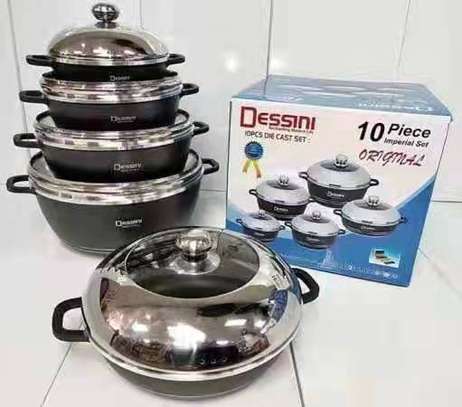 10pcs Dessini Cookware pots image 3