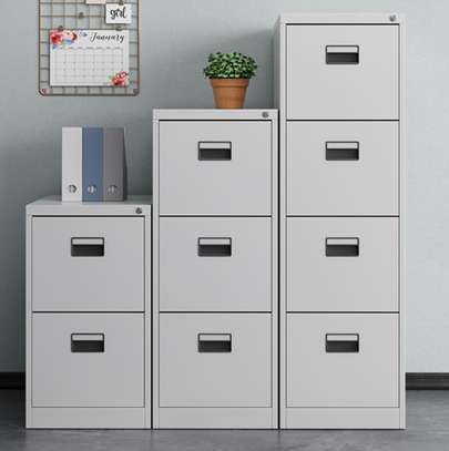 4-Drawer Office Steel Cabinet image 1