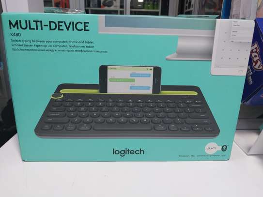 Logitech K480 Multi-device Bluetooth Wireless Keyboard image 1