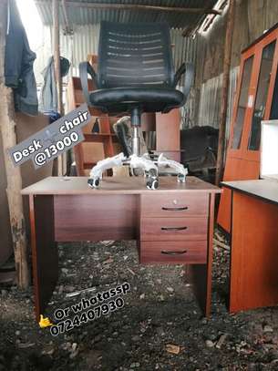 Secretarial study working desk ➕ chair image 12