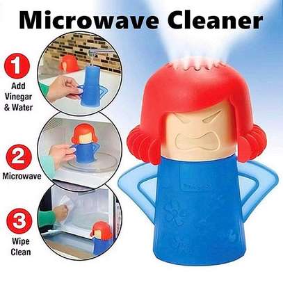 Kitchen Angry mama Microwave steam cleaner image 1