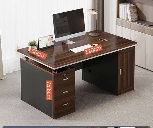 1.4M Modern Luxury Rectangular Home Office Desk image 11
