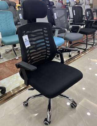 OFFICE CHAIR: Office Chair With Headrest Matt image 6