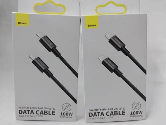 Baseus Superior Serie Type-C to Type-C 100W Fast Charging 1m image 3