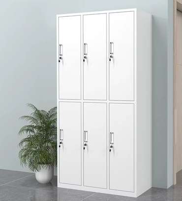 6-Door Office Storage Cabinet Locker image 4