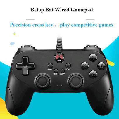 Betop Bat D2E Wired Gamepad USB Game Controller Joypad - Black image 2