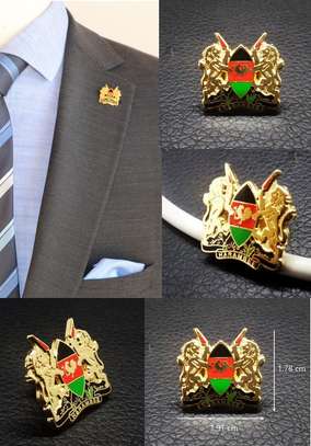 Coat of Arms Kenya Lapel Pin Badge image 5