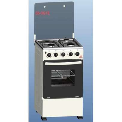 Eurochef 3gas + 1 Electric Standing Oven Gas Cooker. image 1