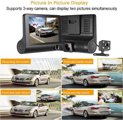 Dash Cam Inch Dash Front 4" Inside Of Car And Rear 1 image 8