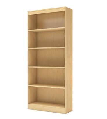 6‑shelf custom modern wooden home/office rack image 10