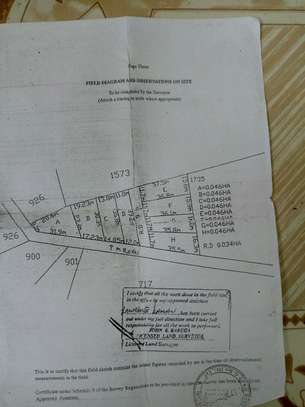 Prime plots for sale in Nyeri Mweiga Muthuini/Kanyagia Area image 1