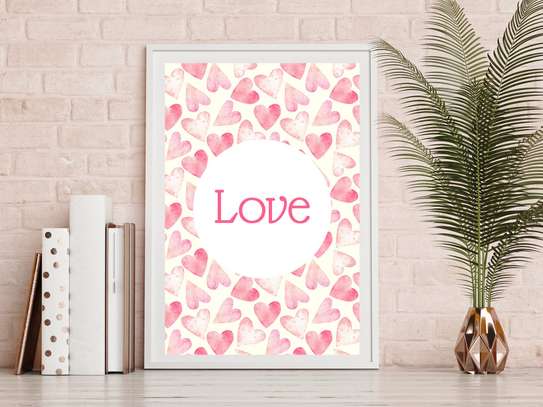 PINK LOVE | Frame/ Mount image 1