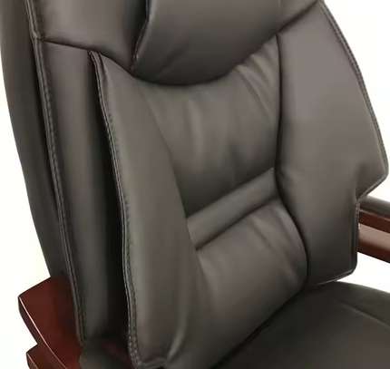 Office Chair :  Office Swivel Leather Chair image 2