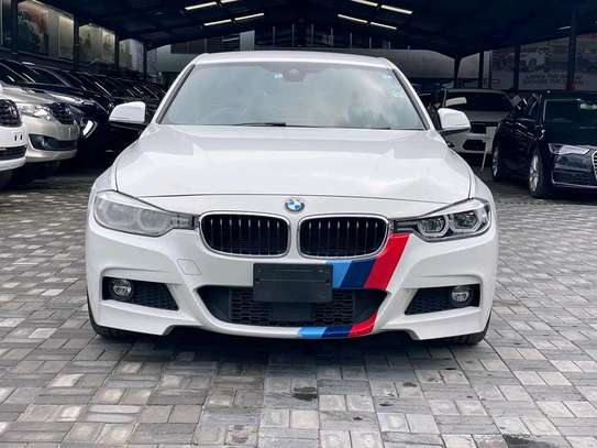 BMW 320d 2016 IM Sport white image 1
