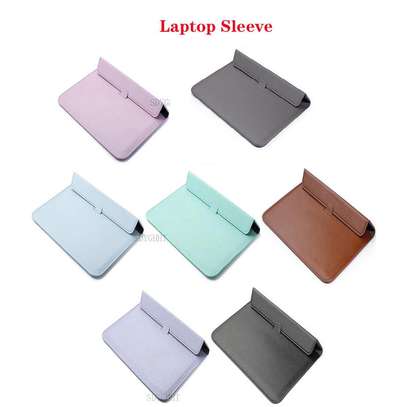 Laptop Leather Sleeve Case bag Pro/Air laptop iPad tablet image 4