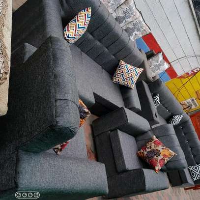 Five seater sofa set on sell image 2