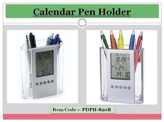 Pen Pencil Holder/organizer, Digital LCD Desk Pen Holder image 3