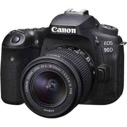 Canon DSLR Camera [EOS 90D] with Built-in Wi-Fi, Bluetooth, DIGIC 8 Image Processor, 4K Video, Dual Pixel CMOS AF, and 3.0 Inch Vari-Angle Touch LCD Screen image 1