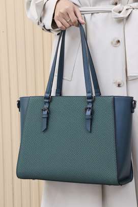 PEDRA 3294 Leather Tote Bag 34cm Multiple Colors image 3