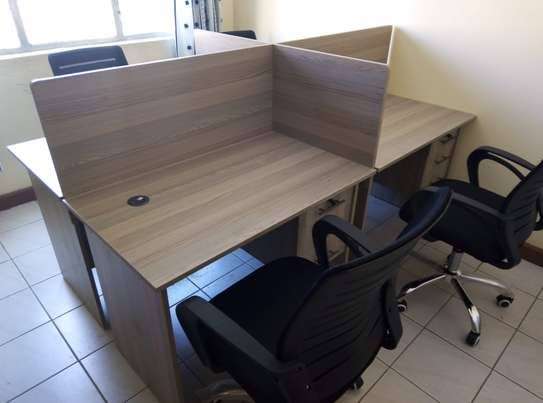 FOUR WAY OFFICE WORKING STATION image 7
