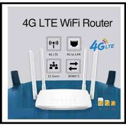 4G LTE CPE Universal Wifi All Simcard Router. image 1