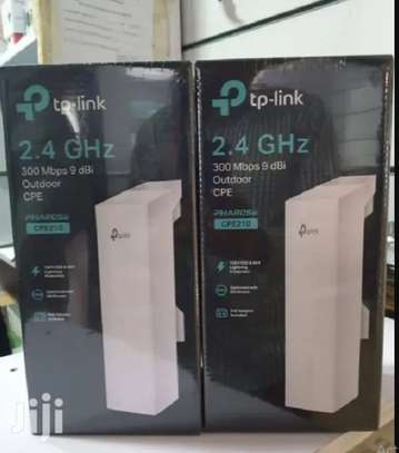 Tplink 2.4ghz 300mbps 9dbi Outdoor CPE CPE210 Outdoor Access Point image 1