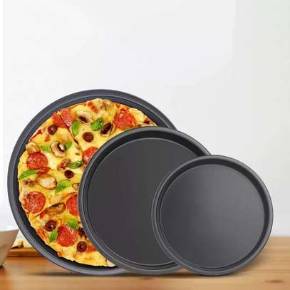 3 PC's Non-Stick Pizza Pans image 1
