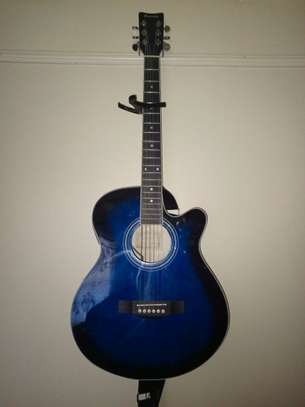 Semi-Acoustic Guitar with free padded bag image 2