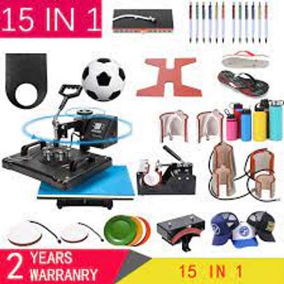 15 in 1 and,Multi-function Heat Press image 1